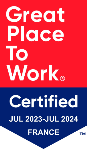 Paris Great Place to Work 2023 Certification Badge